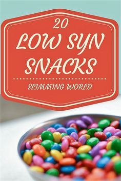 Low syn snack and syn free snacks ideas for Slimming World members. All under 5 syns. What is the best way to use your syns on Slimming World? You need to have between 5 and 15 syns each day. Syn values of snacks included. Syn free breakfast ideas and also low syn chocolate, ice cream, ice lollies and savoury snacks on SW extra easy plan