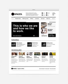 the space website is clean and ready to be used as a template for an article