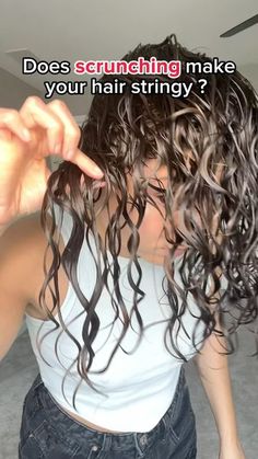 Wet Hair Curls Fast, Styling Naturally Curly Hair, Treluxe Routine, Curly Hairstyles For Thinner Hair, 2b Wavy Hair Routine, Curl Wavy Hair, 2a Curly Hair, Natural Wavy Hair Cuts, How To Style Wavy Hair