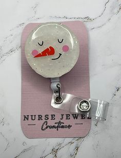 This Lanyards & Badge Holders item is sold by NurseJewelCreations. Ships from Arlington, TX. Listed on Jun 8, 2023 Handmade Fun Badge Reel For Gift, Personalized Fun Badge Reel For Hobbies, Playful White Badge Reel For Gifts, Snowman Badge Reel