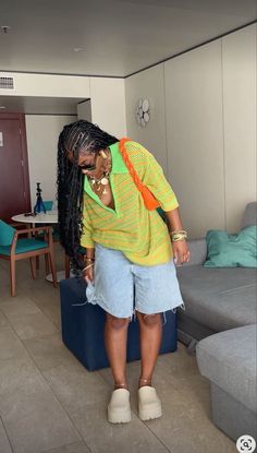 Pakaian Hipster, Looks Hip Hop, Vacation Outfits Women, Fest Outfits, Dressy Casual Outfits, Tomboy Outfits, Tomboy Style Outfits, Looks Street Style