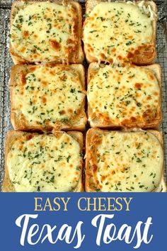 easy cheesy texas toast is the perfect appetizer for any party or gathering