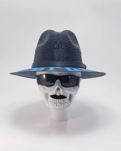 Handcrafted in Mexico, the hat and painting, a Ventilated straw top with hard brim, at the moment we have them in size Large. Black Toquilla Straw Fedora Hat, Black Wide Brim Fedora In Toquilla Straw, Black Toquilla Straw Fedora, Black Brimmed Toquilla Straw Boater Hat, Black Brimmed Toquilla Straw Hat, Black Cowboy Hat, Black Cowboy, Best Sunscreens, Head & Shoulders