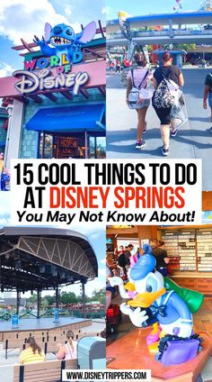 15 Cool Things To Do At Disney Springs You May Not Know About! Disney Springs For Adults, Splitsville Disney Springs, Disney Springs Photo Spots, Disney Springs Scavenger Hunt, Things To Do In Disney Springs, Disney Springs Pictures, Disney Springs Aesthetic, Disney Springs Photo Ideas, Coronado Springs Disney World