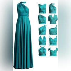 the dress is designed to look like it has many different angles