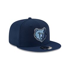 The Memphis Grizzlies Basic 9FIFTY Snapback features an embroidered Grizzlies logo at the front panels with a team color NBA logo above the snapback closure at the rear. Snapback Fitted Hat With Team Logo, Sporty Snapback Hat With Team Logo For Fans, College Team Logo Snapback Baseball Cap, College Snapback Baseball Cap With Team Logo, Adjustable Snapback Hat With Team Logo, Team-colored Snapback Hat With Team Logo, Team-colored Flat Bill Snapback Hat For Fans, Team-colored Snapback Hat For Fans, Team Logo Snapback Hat For Fans