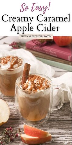 Carmel Apple Cider Drink, Apple Cider Drinks Nonalcoholic, Starbucks Caramel Apple Cider, Starbucks Apple Cider, Barista Drinks, Caramel Apple Cider Recipe, Crockpot Drinks, Hot Apple Cider Recipe, Winter Beverages