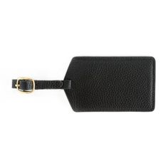 Easily identify your luggage with this Royce Leather executive luggage tag. LUGGAGE FEATURES Privacy flap Gold tone hardware Adjustable strapSETUP INFORMATION ImportedLUGGAGE SIZING 2.75"W x 4.5"H Weight: 0.3 ozLUGGAGE DETAILS Pebbled grain leather Imported Model no. 950-BLACK-4 Manufacturer's 1-year warranty For warranty information please click here Weight: 0.3 oz Size: One Size. Gender: unisex. Age Group: adult. Black Luggage Tag With Luggage Sleeve For Travel, Black Rectangular Luggage Tag For Travel, Modern Black Luggage Tag For Everyday Use, Classic Black Rectangular Travel Accessories, Classic Black Travel Accessories, Modern Black Luggage Tag, Classic Black Travel Accessories With Luggage Sleeve, Classic Leather Luggage Tag, Black Leather Luggage Tag