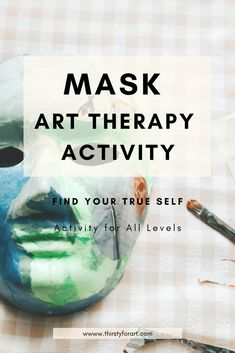 Mask Art Therapy, Group Therapy Activities, Therapeutic Recreation, Recreation Therapy