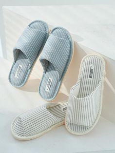 This is a comfortable and natural indoor shoes by DECOVIEW that is made out of high quality and sturdy material. With clean mood of the design and comfortable wear, it will blend into your modern and minimal lifestyle.- Natural texture of linen blend fabric- Slip proof sole with unique texture- Elastic and comfortable EVA sole- Text label point Casual White Slippers For Relaxation, Casual White Slippers For Home, White Casual Slippers, Casual White Home Slippers, Comfortable Casual Slippers For Home, Comfortable White Slippers For Home, White Comfortable Home Slippers, Casual Slip-on Fabric Slippers, Casual Fabric Slip-on Slippers