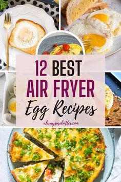 the best air fryer egg recipes