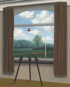 an image of a painting that looks out the window