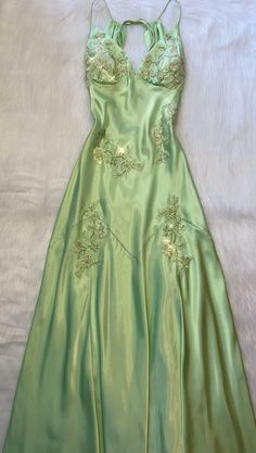 Prom Dresses Light Green, Homecoming 2023, Prom Dresses Formal, Backless Evening Dress, Strapless Prom Dresses, Spaghetti Strap Prom Dress, Floor Length Prom Dresses, Prom Dress Inspiration, Beaded Prom Dress