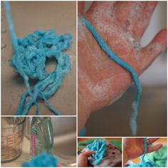 Alexis Yael: How to make felted yarn dreadlocks for your 'locks! Diy Yarn Hair Extensions, Yarn Dreadlocks, How To Make Dreads, Felted Yarn, Dreads Diy, Dreadlocks Diy, How To Make Dreadlocks, Yarn Dreads, Fake Dreadlocks