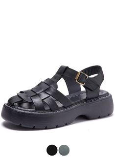 Get ready to show off your style in Martha Women's Comfortable Roman Sandals by USS Shoes. Made with genuine cow leather and lined with polyurethane, these sandals offer both comfort and durability. With a slip-on closure and back strap, these shoes are perfect for any casual occasion. • Upper-Genuine Leather Type: Cow Leather • Upper Material: Genuine Leather• Side Vamp Type: Open • Sandals Women Summer: Roman Sandals Ladies• Outsole Material: Polyurethane • Occasion: Casual • Lining Material: Polyurethane • Item Type: Sandals • Insole Material: Polyurethane• Fit: Fits true to size, take your normal size • Fashion Element: Shallow • Closure Type: Slip-On • Back Counter Type: Back Strap • Heel Height: 2 in• Platform Height: 0 / 1.18 in• Weight: 7 oz• Item # 3256803M• Brand: USS Shoes• High Trendy Synthetic T-strap Sandals With Round Toe, Closed Toe Synthetic Sandals With Buckle Closure, Trendy Leather Sandals With Rubber Sole, Polyurethane Open Toe Sandals With Buckle Closure, Round Toe Synthetic Slingback Sandals With Rubber Sole, Synthetic Slingback Sandals With Round Toe And Rubber Sole, Synthetic Slingback Sandals With Rubber Sole And Round Toe, Synthetic Sandals With Buckle Closure And Round Toe, Round Toe Sandals With Cushioned Footbed