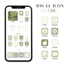 In a hectic world, customize your iPhone the way you want with these Green icons.    Included in your purchase: - The second image provides a list of all the icons that are included in this pack in five green hues.  - Once purchased, you will receive a file that contains all the icons that are named on the list.     How to instal the customized icons:  - https://www.macrumors.com/how-to/change-app-icons/.    Disclaimer:  - These are original designs that may be used for personal use only.  - The Iphone Icon Packs, Phone Light, Green Icons, Phone Lighting, Icons App, Ios 11, App Covers, Green Hues, Iphone Icon