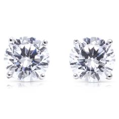 PRICES MAY VARY. CREATED DIAMOND EARRING - UNISEX DESIGN FOR MEN & WOMEN 💎 Our beautiful, luxury lab-created moissanite and simulated diamond stud earrings are of the highest quality available. Our gems simulate natural diamonds of the highest clarity and color. Our elegant and beautiful princess/round cut simulated diamond stones are an alternative to diamonds with similar sparkle and fire. All of our cubic stones are AAAAA rated.  14K GOLD STUD EARRINGS & SECURE SCREW BACK EARRINGS ✨ Our earr Diamond Studs For Men, Studs For Men, Diamond Earrings For Women, Fox Jewelry, White Gold Diamond Earrings, Stud Earrings For Men, Gold Diamond Studs, Solid Gold Earrings, Moissanite Earrings