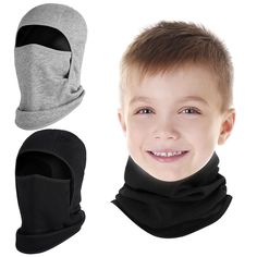 PRICES MAY VARY. Premium Thermal & Breathable Fabric: Potopok kids balaclava ninja mask is made of super soft and reasonably thick fabric that keeps your child warm in fall and winter. It is skin-friendly, cozy but also anti-static and breathable, give kids comfort and warmth in cold weather. And it is washable and reusable. High Elasticity, 2 Size for Most Kids: The balaclava mask scarf is super stretchy, elastic on all sides, no tightness for comfort, and it is not easy to deform. It can be ad Girls Winter Hats, Helmet Liner, Cold Front, Ski Mask, Neck Gaiters, Winter Wedding Dress, Winter Hat, Winter Accessories, Neck Warmer