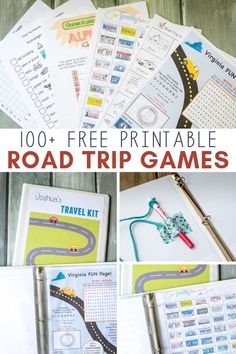 the road trip games are great for kids to practice their driving skills