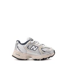 New Balance 530 Bungee Athletic Shoe - Baby / Toddler - Summer Fog / Nimbus Cloud / NB Navy | Journeys Kidz Kids New Balance Shoes, New Balance Dad Shoes, Nimbus Cloud, Shoe Size Chart Kids, Toddler Summer, Anime Base, Dad Shoes, Athletic Shoe, Navy Fashion