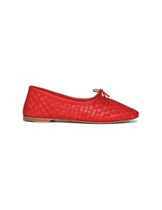 Step into comfort and style with our Jada Woven Leather Flats in Crimson. These slip-on flats feature a woven leather design for a touch of sophistication and a pop of color to elevate any outfit. Perfect for on-the-go days or a night out, these flats offer both convenience and fashion in one. Made from the highest quality leather which will last season after season. Leather may feel snug when you first put them on. This is normal as they begin to soften and form to your foot. Before you know it Chic Leather Flats With Intrecciato Weave, Chic Braided Leather Flats, Chic Woven Leather Flats With Round Toe, Spring Slip-on Woven Leather Flats, Leather Flats With Intrecciato Weave For Spring, Chic Intrecciato Weave Flats, Chic Flats With Woven Sole, Chic Woven Leather Summer Flats, Spring Flats With Intrecciato Weave And Round Toe