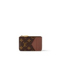 LOUIS VUITTON® - Romy Card Holder - Armagnac Logo Lv, Trunk Bag, Duffle Bag Travel, Wallet Pouch, Designer Wallets, Monogram Bag, Fashion Jewelry Earrings, Colored Leather, Wallet Chain