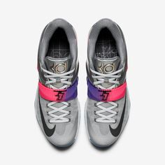 Brand: Nike Model: KD 7 AS Nickname: 'All-Star'Colorway: Pure Platinum / Multi-Color - BlackSKU: 742548-090 Release Date: 02/13/2015 Kd 7, Yeezy Boots, Kd Shoes, Nike Outlet, Nike Kd, Nike Models, Shoes Sale, Shoes Store, Nike Roshe Run