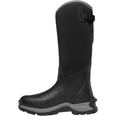 LaCrosse Men's Alpha Thermal 16" Comp Toe 7.0mm Insulated Rubber Work Boot - Black - 644103 On Sale Now! ?á ?á This Item Ships FREE! Whether they?ÇÖre for work or play, one thing is for certain: the Alpha Thermal keeps feet warm with 7mm of insulating neoprene and fleece lining. Built for comfort and durability, these Black Waterproof Boots For Hunting, Black Insulated Hunting Boots, Insulated Black Hunting Boots, Black Steel Toe Hunting Boots, Black Steel Toe Work Boots For Outdoor, Black Hunting Boots With Steel Toe, Black Hunting Boots With Reinforced Toe, Mining Boots, Slush Ice