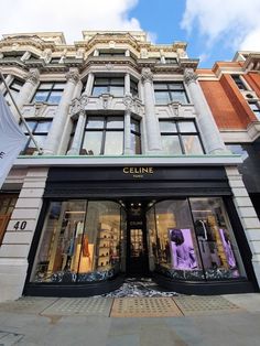 Celine Store Aesthetic, Celine Brand Aesthetic, Celine Showroom, Studio Celine W, Celine Advertisement, Celine Store, Shops In London, Celine Dress, Celine Shoes