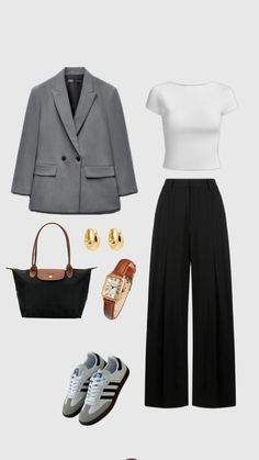 Classy School Outfits, Outfits For University, Law School Outfit, Capsule Wardrobe Casual, Campus Outfit, Isle Of Capri, Change Your Style, Smart Casual Work Outfit, Cute Casual Dresses