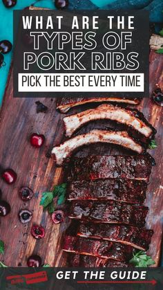 the cover of what are the types of pork ribs? pick the best every time