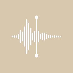 an image of sound waves on a beige background