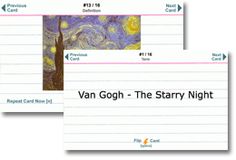 two notebooks with the words van gogh and starr night written in white writing on them