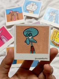 Cartoon polaroids Cartoon Polaroid, Polaroid Drawing Ideas, Polaroid Drawing, Aesthetic Cartoon, Cute Canvas Paintings, Cartoon Painting, Small Drawings, Easy Doodle Art, Canvas Painting Designs