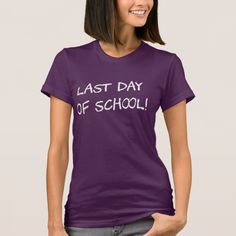 Last Day of School T-Shirt Spa Logo, Old Key, Logo Wear, Disney Shirt, Womens Basic, T Shirt Diy, T Shirts With Sayings, Fort Lauderdale, Work Shirts