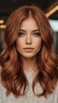 Glamorous Copper Hair Color Ideas Ideas for Copper Ombre with Dark Roots 👸 Brown Hair With Red Highlights, Brown Hair With Red, Hair With Red Highlights, Orange Tips, Copper Blonde Hair Color, Hair Bun Styles, Copper Hair Color Ideas, Copper Ombre, Framing Highlights