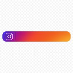 the instagram icon is shown in purple and orange colors on a white background,