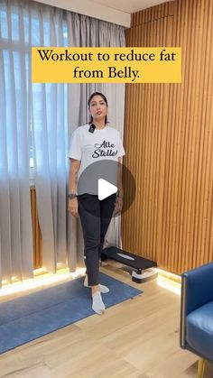 Nehafun&fitness🤸‍♂️🧘‍♀️ on Instagram: "Workout to reduce fat from Belly." Health Tips, Health, On Instagram, Instagram