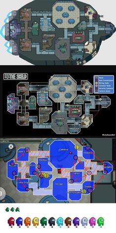 an image of a computer screen showing the layout of a building and its surrounding area