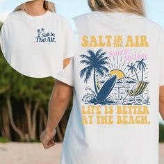 ️ Dive into coastal vibes with our trendy "Coastal Surf Shirt," perfect for beach-loving Coconut Girls. This oversized tee features a stylish graphic design, ideal for summer days by the sea. Embrace the salty air and make a statement with our must-have beach tee! 🌊 ✨ Oversized Style: Immerse yourself in laid-back charm with our oversized shirt. Opt for three sizes up to capture that distinctive vibe. ✨ 🚀 Shipping and Processing: 🔄 Processing time: ✨ Oversized Style: Immerse yourself in laid- Oversized Beachy T-shirt For Vacation, White Vsco T-shirt For Beach, Relaxed Fit Graphic Print T-shirt For Beach Party, Oversized Screen Print Top For The Beach, White Graphic Tee For Beach, Beach Graphic Tee With White Print, White T-shirt For Beach, White Print Graphic Tee For Beach, Graphic Tee With White Print For Beach