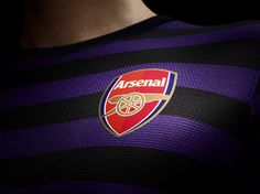 a close up view of the badge on a soccer shirt that says, asensal