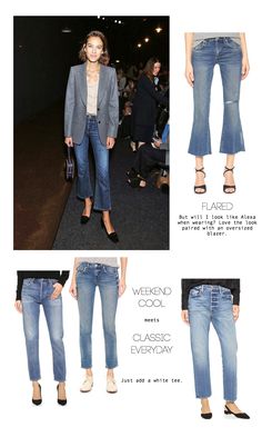 Raw Hem Jeans Outfit, Parisian Capsule Wardrobe, Classic Fashion Looks, Flare Jeans Outfit, Mum Fashion, Long Denim Skirt, Pinterest Fashion