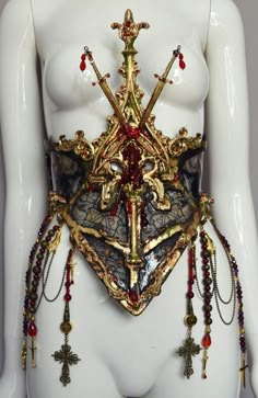 Baroque Corset, Joyce Spakman, Fantasy Dress, Drawing Clothes, Fantasy Jewelry