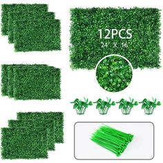 Realistic grass wall: Equipped with 12 pieces of boxwood hedge wall panels, each piece 23.6*15.7inch, covering an area of about 31sq ft. Grass height of about 40mm, high density, realistic leaf color, decorated with natural, providing you with better privacy hedge. Quality and durability: Our grass wallboard is made of high-density polyethylene instead of recycled materials, so it is non-toxic and harmless. The artificial grass is UV-resistant, does not fade, and stays green all year round. It d Grass Wall Backdrop, Bright Living Room Decor, Boxwood Hedge Wall, Backdrop Photoshoot, Hedge Wall, Artificial Grass Wall, Grass Backdrops, Privacy Hedge, Boxwood Hedge