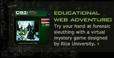 an advertisement for a video game called educational web adventure