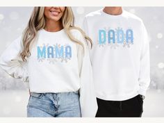 Introducing our super cute winter ONEderland family matching 1st birthday sweatshirts. The softest and most comfortable crewneck for the colder months. We only have a long-sleeve bodysuit for the infants Sweatshirts are Gildan 18000/18000B.  HOW TO ORDER 1. Select the color and size/name from the drop-down menu and add it to the cart 2. Repeat the process if you want to order more shirts 3. If you want a custom shirt, please select that from the menu and add the name to the personalization box N Winter First Birthday Boy, Winter Onederland Shirt, Winter Onederland Birthday Party Boy, Winter Onederland Outfit, Winter First Birthday, First Birthday Winter, Winter Onederland Birthday Party, Onederland Birthday Party, First Birthday Boy