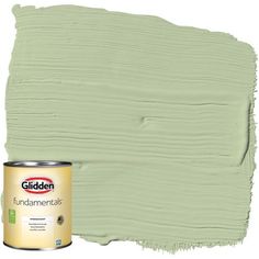 the paint is light green and has a white base