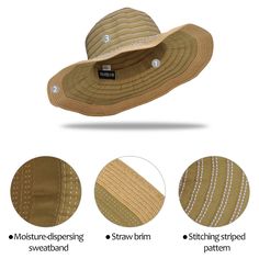 Tired of getting sunburned after a day of outdoor activities? Solaris series by Tirrinia wide brim sun hat will keep the sun off of your face and neck while on the travel/beach, hiking, fishing , golfing, baseball or camping.....any outdoor activity. Specifications: Material: Made of lightweight blended fabric-friendly, breathable and comfortable to wear Style: beach sun hat/straw hat/floppy sun hat/sun protection hat/gardening hat/travel hat Size: one size fit most womens: head circumference 23 Lightweight Curved Brim Hat For Beach, Lightweight Curved Brim Beach Hat, Lightweight Wide Brim Hat For The Beach, Lightweight Wide Brim Hat For Beach, Lightweight Short Brim Bucket Hat For Vacation, Lightweight Beach Hat With Curved Brim, Lightweight Curved Brim Bucket Hat For Vacation, Lightweight Bucket Hat With Curved Brim For Vacation, Lightweight Bucket Hat With Curved Brim For Sunbathing