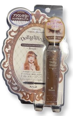 Dolly Wink, Girly Makeup, Brown Mascara, Swag Makeup, Makeup Help, Unique Makeup, Fancy Makeup, Body Makeup, Makeup Items