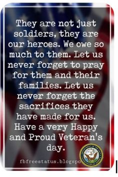 an american flag with the words, they are not just soldiers, they are our heros